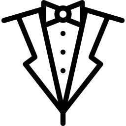 Suit and Bow Tie icon