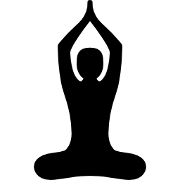 boeddhistische yogahouding icoon