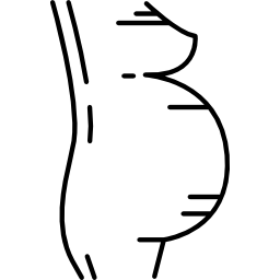donna incinta icona