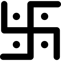 svastica induista icona