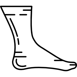caviglia umana icona