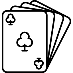 klaver kaarten icoon
