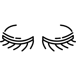 Женские ресницы иконка