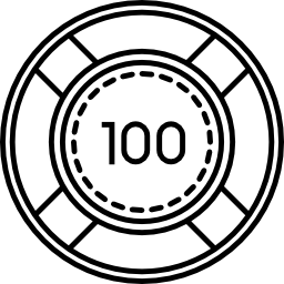 casino chip icon