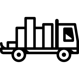 vrachtwagen verplaatsen icoon