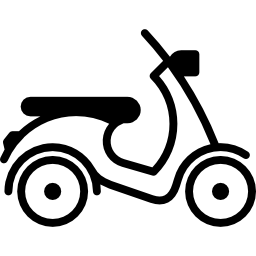 Motorbike Facing Right icon