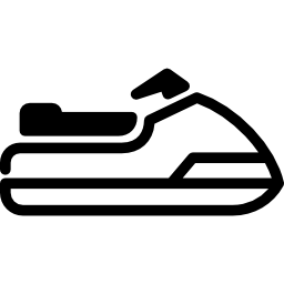 Гидроцикл лицом вправо иконка