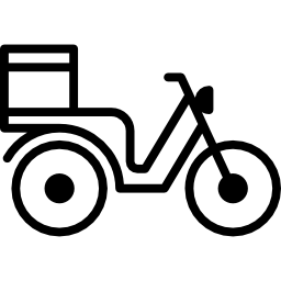 levering van motorfietsen icoon