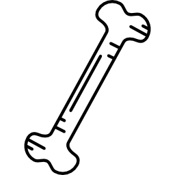 Человеческая кость иконка