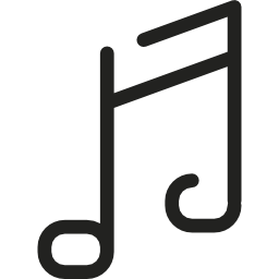 simbolo musicale icona