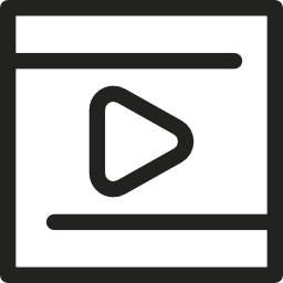 video square icono