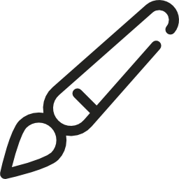 Inclined Brush icon
