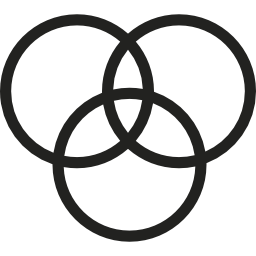 simbolo rgb icona