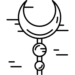 półksiężyc ramadanu ikona
