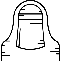 Вуаль хиджаба иконка