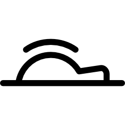 posizione dell'arco corporeo icona