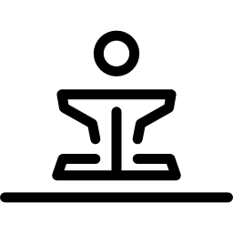 posición de centrado icono