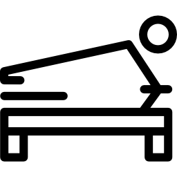 Exercises with reformer icon