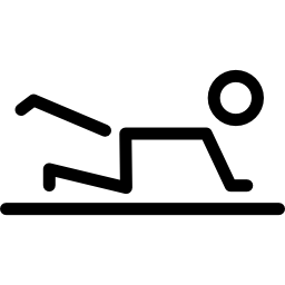 매트를 사용한 운동 icon