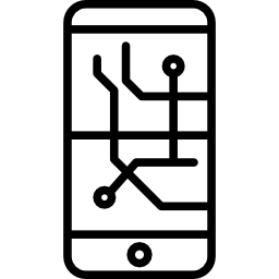 Smartphone Tube Destination icon