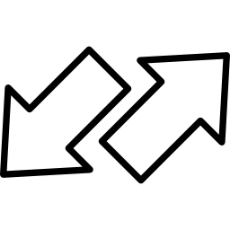 튜브 방향 화살표 icon