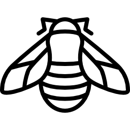 abeja grande icono