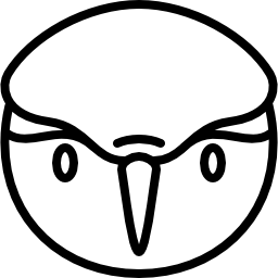 colibri hoofd icoon