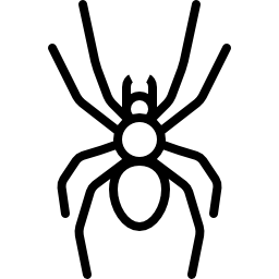 grosse araignée Icône