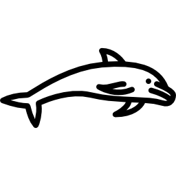saut de dauphins Icône