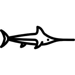 großer schwertfisch icon