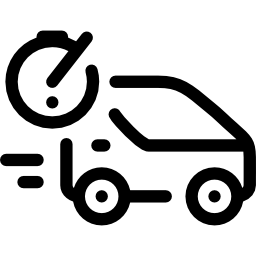 servicio de alquiler de coches icono