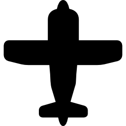 oud vliegtuig icoon