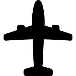 langes flugzeug icon