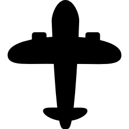 vintage flugzeug icon