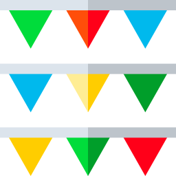 vlaggenlijn icoon