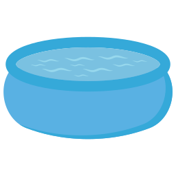 Inflatable pool icon