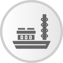 Fishing boat icon