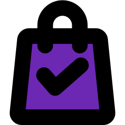 Shopping bag icon