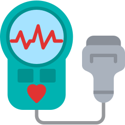 Doppler fetal monitor icon