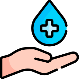 Washing hand icon