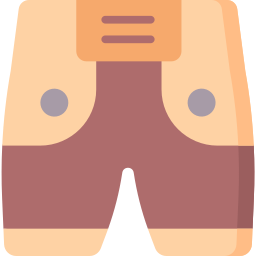 falda acampanada icono