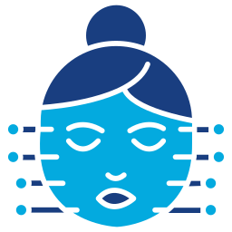 masaje facial icono