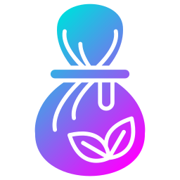 Herbal massage icon