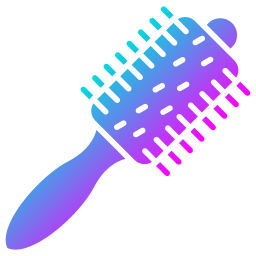 Hair brush icon