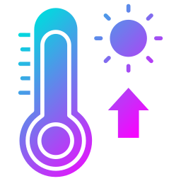 termómetro icono