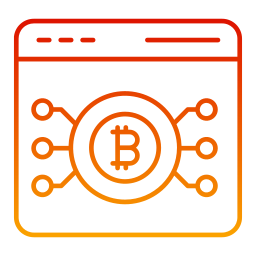 cryptage bitcoin Icône