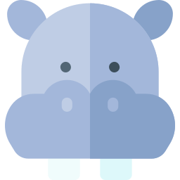 Hippopotamus icon