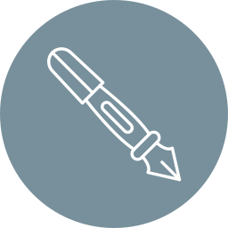 stylo plume Icône