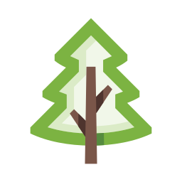 Christmas tree icon