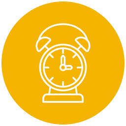 Table clock icon